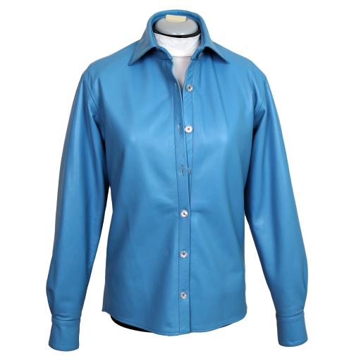 Women's Leather Shirt