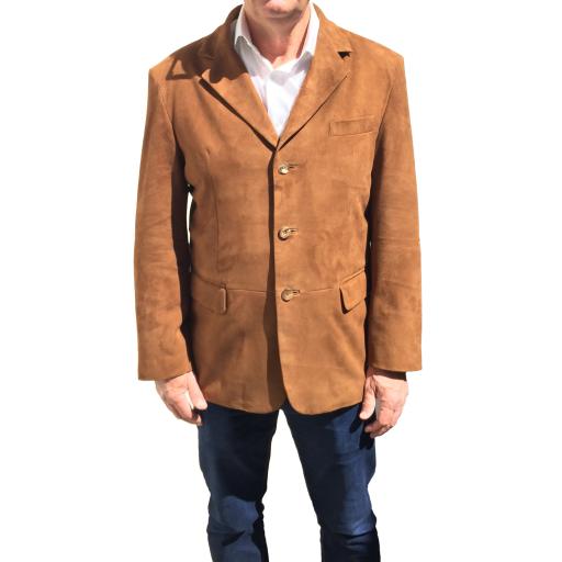 Men's Suede Blazer