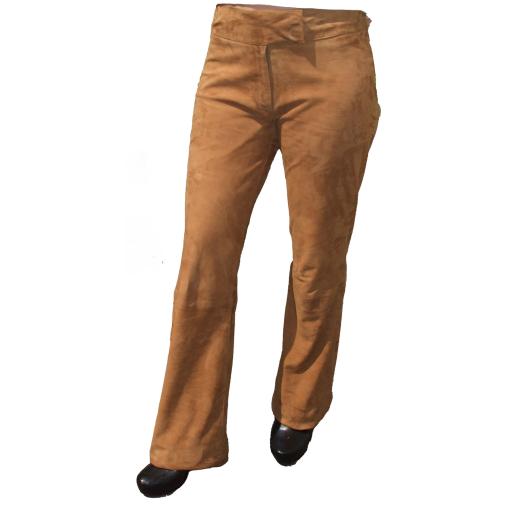 Women's Goat Suede Trousers