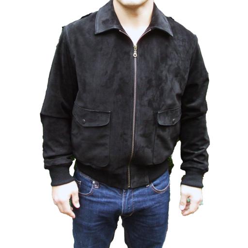 Men's Suede Pilot Jacket