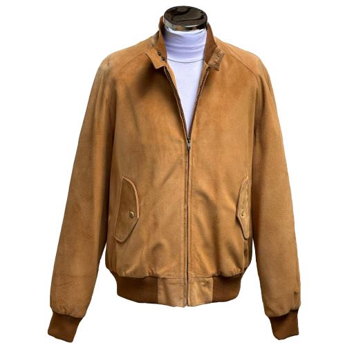 Men's Suede Harrington Jacket 1